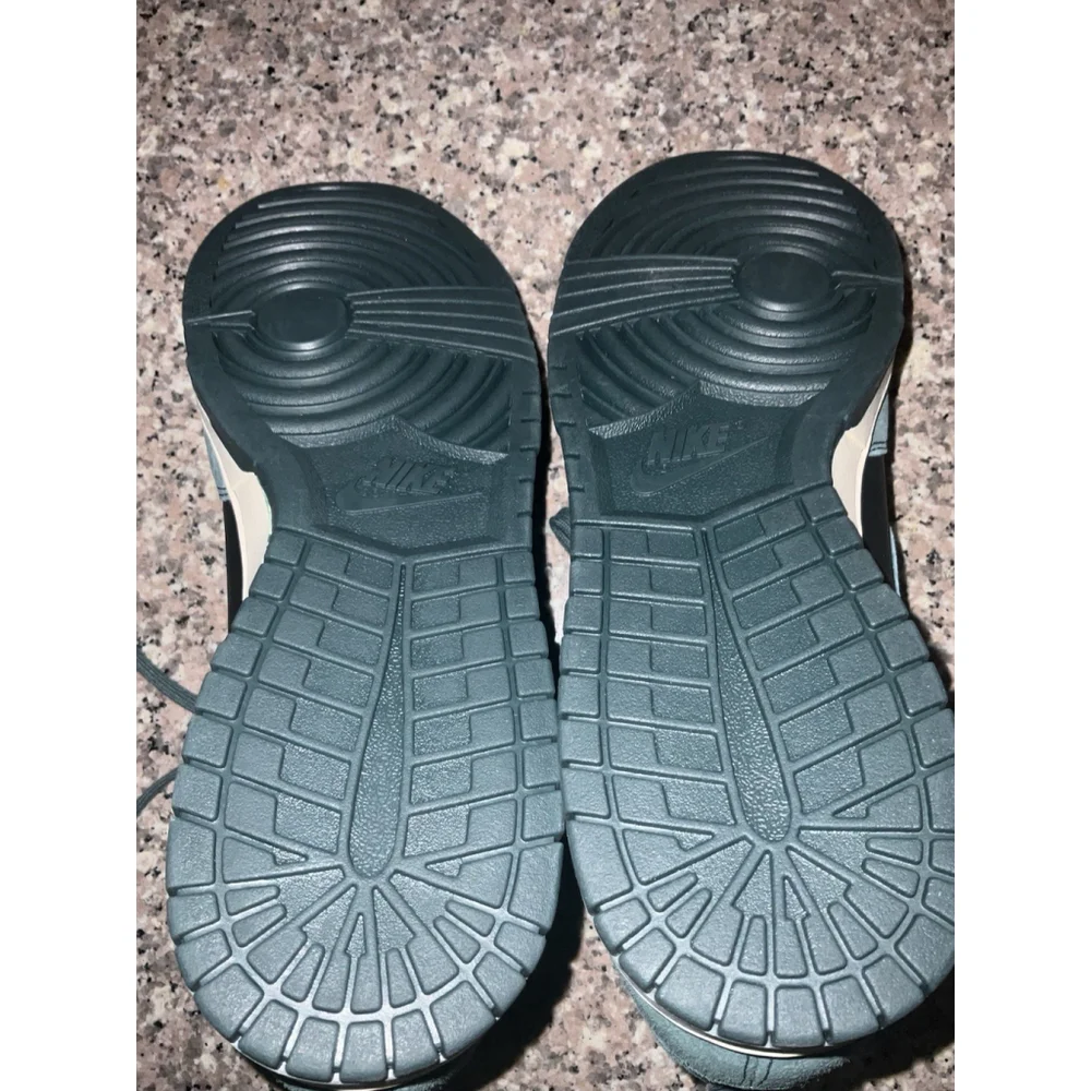Size 12 - Nike Dunk High Black/Faded Spruce